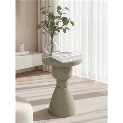 Столик кофейный, 39×39×61 см, графитовый