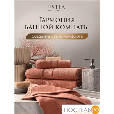 Estia МАРТОС коралл Полотенце 70х130, 100% хлопок, 450 г/м2