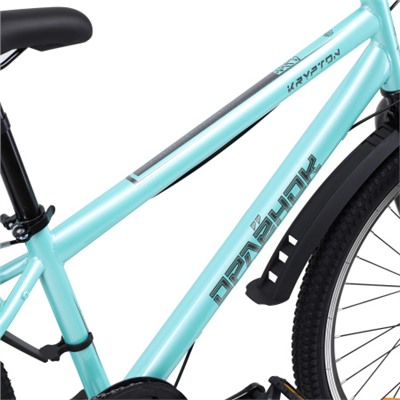 Велосипед 24" рама 13" 7sp KRYPTON ОРЛЁНОК ригид бирюзовый