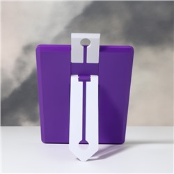 Зеркало настольное - подвесное, зеркальная поверхность 13.5×18.5 см, МИКС