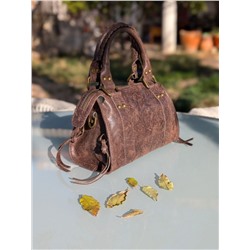 Зимние ботинки  AB.Z. 27001 Chocolate +Итальянская сумка  AB.Z · Pelle · Gabana marron Акция