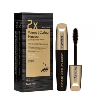 Тушь для ресниц Farmstay 2X Volume & Curling MascaraКорейская косметика по оптовым ценам. Популярные бренды Корейской косметалогии в интернет магазине ooptom.ru.