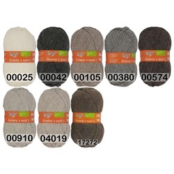Пряжа Семеновская Grannys Sock S / Бабушкин носок ПШ