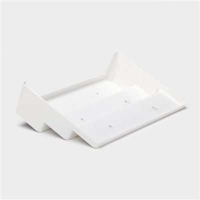 Подставка для специй 3 яруса Griten, 36.5×24×8.5 см, белая