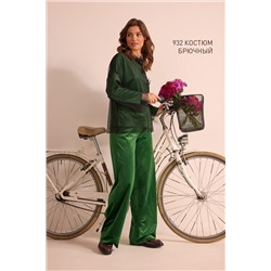 NiV NiV fashion 932 лиственно-зелёный, Брюки,  Джемпер