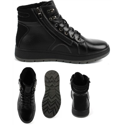 Ботинки Antilopa 3671 черн ( 1,5)