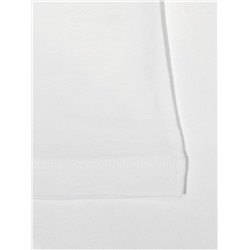 4644-01 Футболка для девочек белая (BAYKAR)