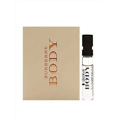 BURBERRY BODY edp (w) 2ml пробник