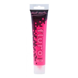 Краска акриловая флуоресцентная Розовый 75 мл / PMFL0005 /уп 96/Pink