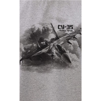 Футболка F411-06-308 grey melange