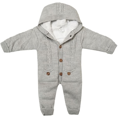 90594 Комбинезон вязаный на махре