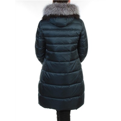 352 DK. GRAY Пальто зимнее с чернобуркой OMMEITT