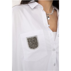 Рубашка Аристократка (белая) Б12826-10М