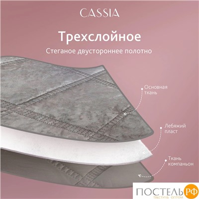 CASSIA СЕЛИН сер. Покрывало 240х260, 1 пр., 100% полиэстер