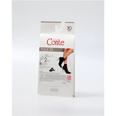 CONTE TULLE (2 пары) Носки женские