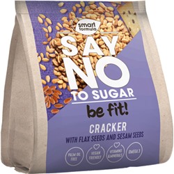 «Smart Formula», крекер Say no to sugar, со льном и кунжутом, 180 г