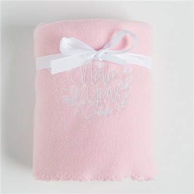 Набор подарочный новогодний «Этель»: плед, варежки, брелок