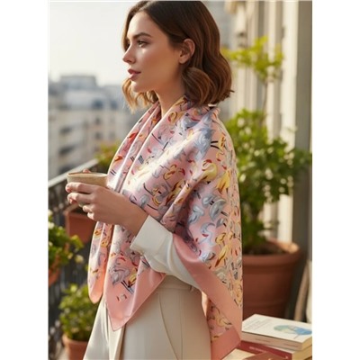 Платок (90/90см шелк)