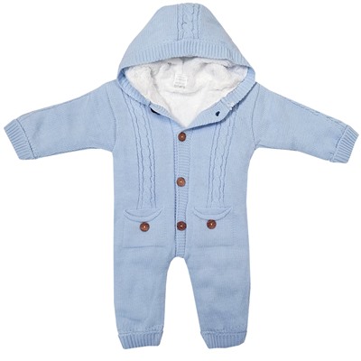 90594 Комбинезон вязаный на махре