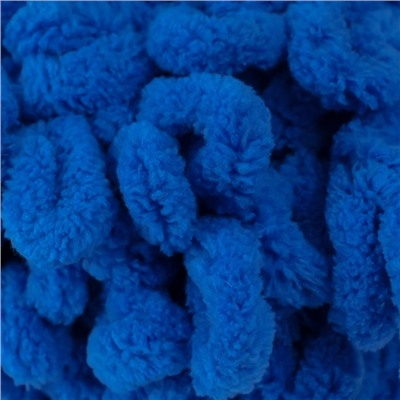 Плюшевая пряжа для вязания руками ALIZE, Puffy, 100% микрополиэстер, 9 м/100 г, (141 василёк)