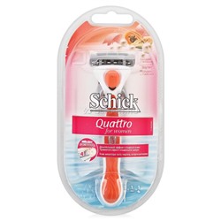 Станок Schick QUTTRO for Women (Станок + 1 кассета)