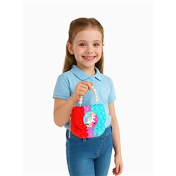 Сумка детская для девочки на магните, pop it, цвет разноцветный