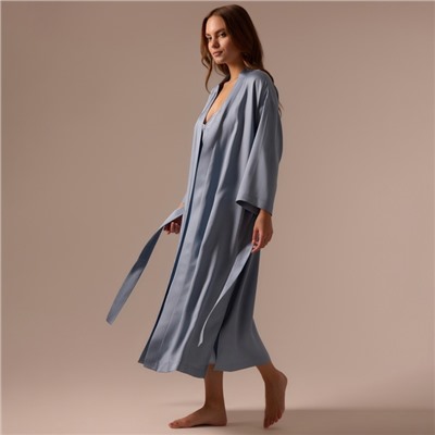 Халат домашний женский SL Tensel Home, голубой