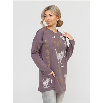 787 Туника "Кофейный"