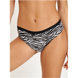 Трусы женские 5 шт. Iness черный принт Infinity Lingerie