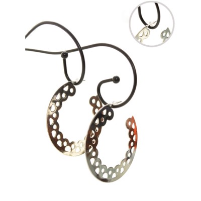 Серьги металл / SL454 /уп 12/микс