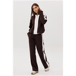 Костюм брючный 5330 коричневый