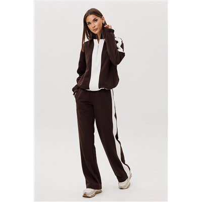 Костюм брючный 5330 коричневый