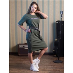 Платье женское loud statement КЛП1455П7 хаки