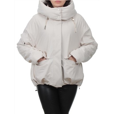 H24-816 LT. BEIGE Куртка зимняя женская (150 гр. холлофайбер)