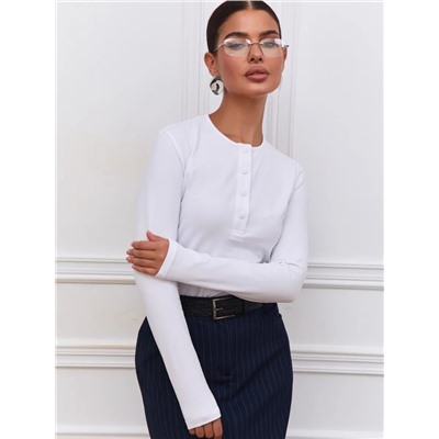 Лонгслив хлопок