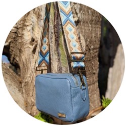 Pelle 21-20 (370) azul - CINTURON BOLSOS (150)-6 (2) АКЦИЯ
