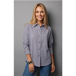 Рубашка OVER SIZE в клетку