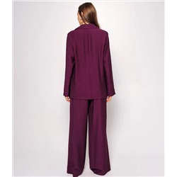 Костюм #ОКТ266002, сливовый