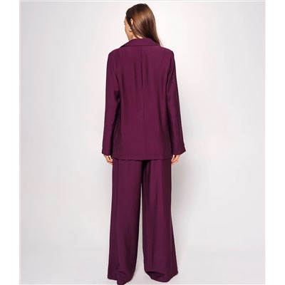 Костюм #ОКТ266002, сливовый