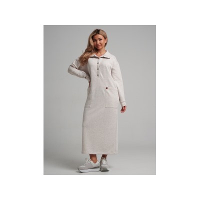 978 Платье "Меланж/капучино"