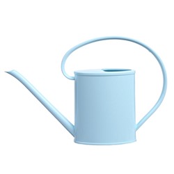 Лейка с длинным носиком, 1.2 л, без рассеивателя, голубая, Greengo