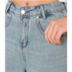 Джинсовые шорты #КТ3256, голубой