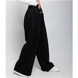 Спортивные брюки #КТ736, чёрный