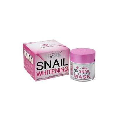 Увлажняющий улиточный крем для лица от Le' Skin, Snail Whitening Moisture Face Cream, 50 мл