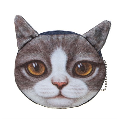 Кошелек для мелочи, полиэстер, 12х9,5см