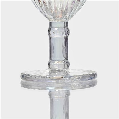 Бокал для вина Magistro «Босфор», 250 мл, 8.5×16.5 см, стекло, перламутровый