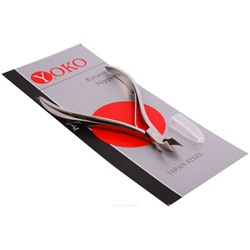 YOKO Кусачки маникюрные / Кобальт SK-031, 115 мм