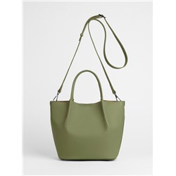 Женская кожаная сумка Richet 3263LN 807 Зеленый