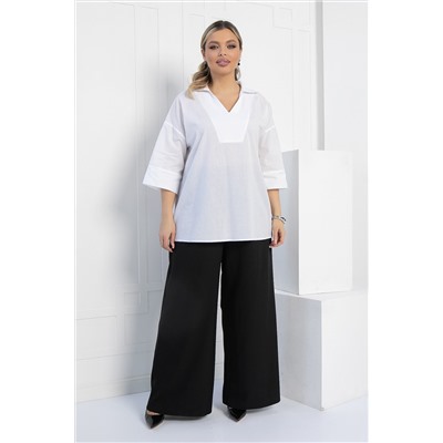 Блуза Легкость движения (белая) Б12945-30М
