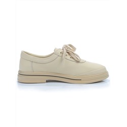 03-PDXL 95-3 BEIGE Полуботинки спортивные женские (натуральная кожа)